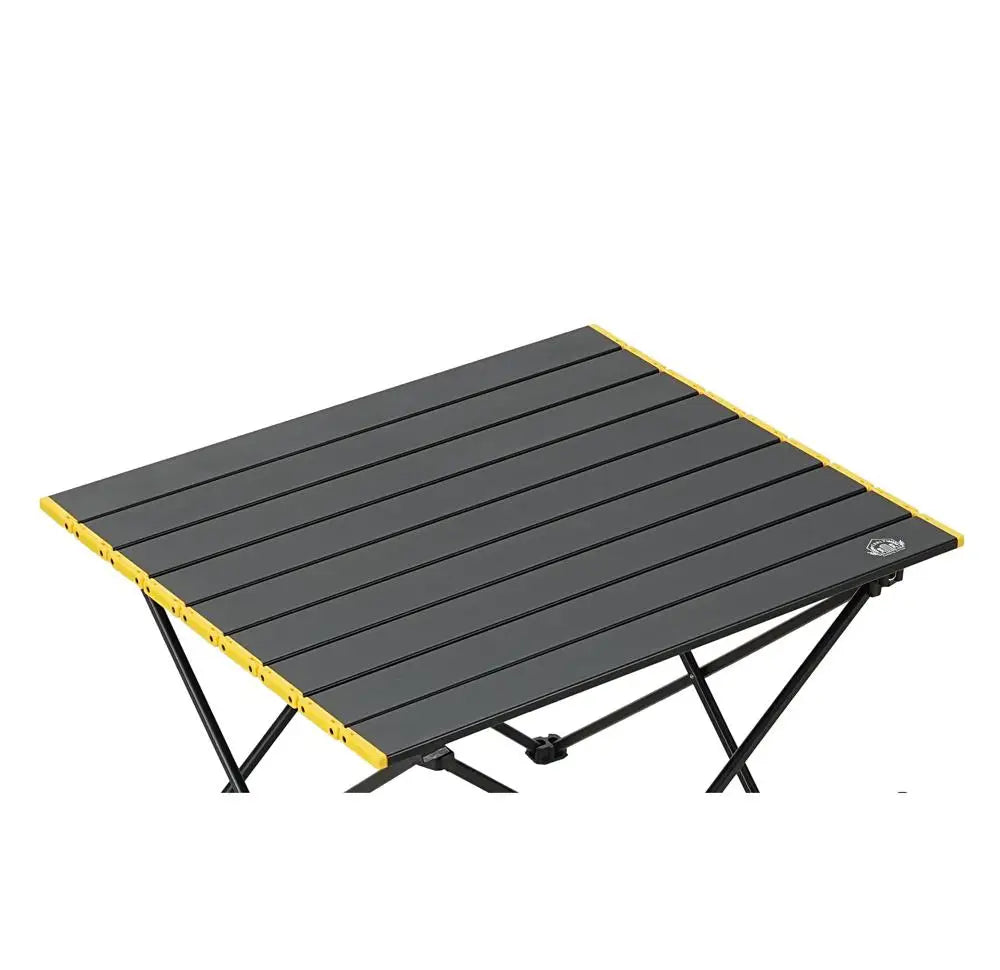 Ultralight Aluminum Egg-Roll Folding Camping Table | Portable Outdoor Table