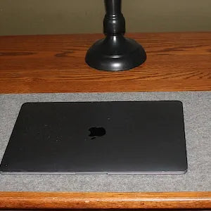 Premium Wool Felt Desk Mat | Large Non-Slip Protective Office Pad