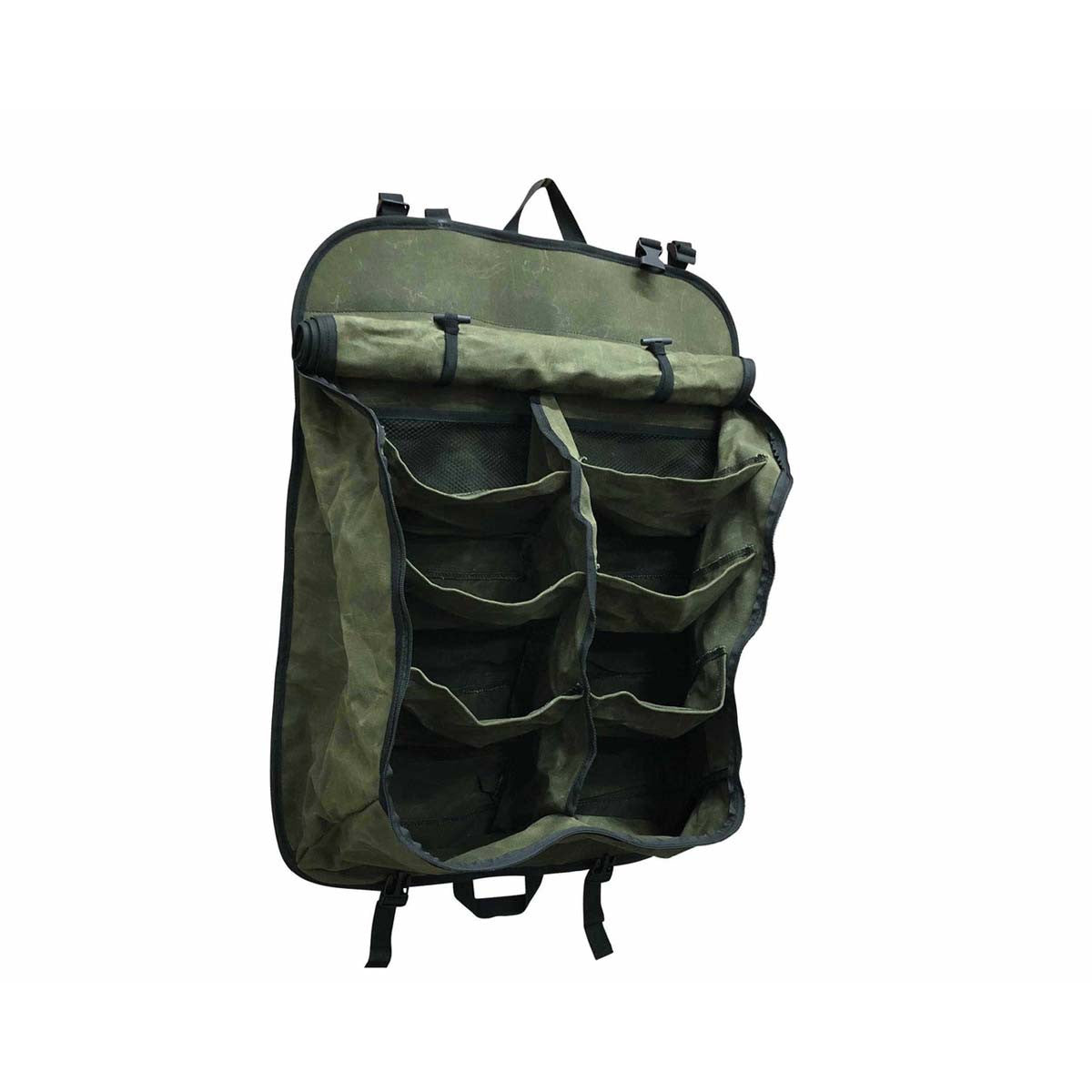 Heavy-Duty 16oz Canvas Camping Hanging Organizer | Tactical Gear Storage