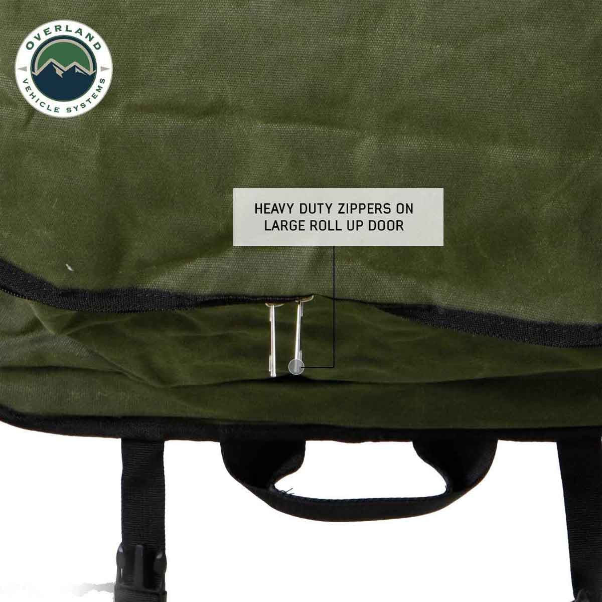 Heavy-Duty 16oz Canvas Camping Hanging Organizer | Tactical Gear Storage