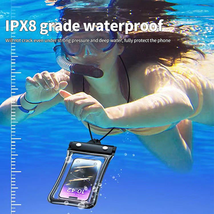 Universal Waterproof Phone Pouch for Beach & Travel