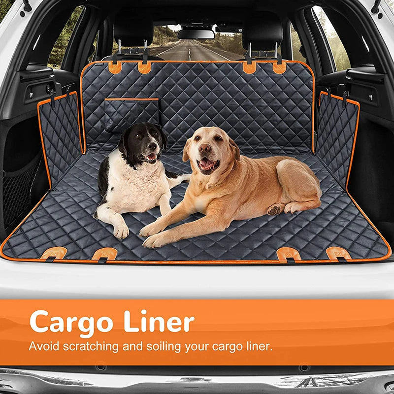 Heavy-Duty Waterproof Pet Car Seat Cover | Nonslip Dog Hammock