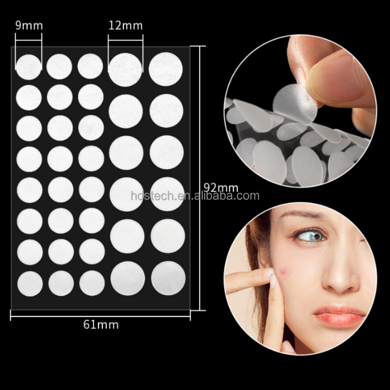 Hydrocolloid pimple patches size and application guide