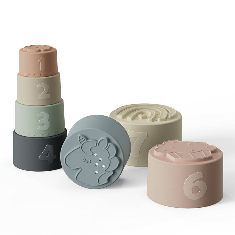 Premium Food-Grade Silicone Stacking Toy & Building Blocks
