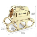DIY Wooden Tank Display Shelf - 3D Puzzle Gift Kit