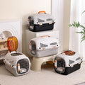 Professional Hard-Shell Pet Carrier | Airline Compliant Secure Crate