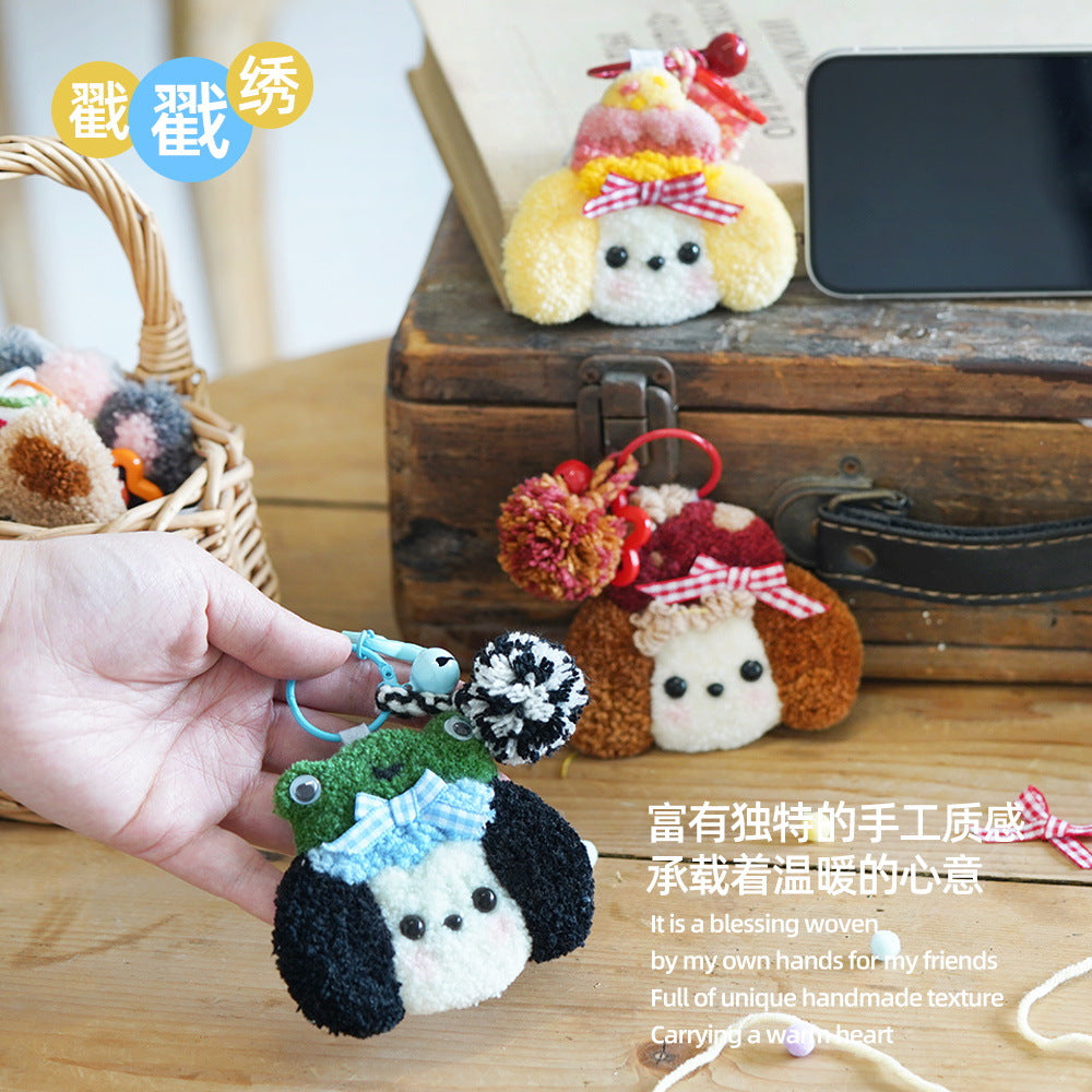 DIY Punch Needle Coaster Kit - Cute Animal Designs