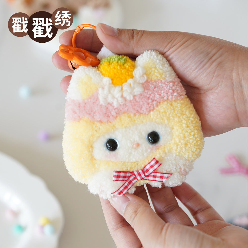 DIY Punch Needle Coaster Kit - Cute Animal Designs
