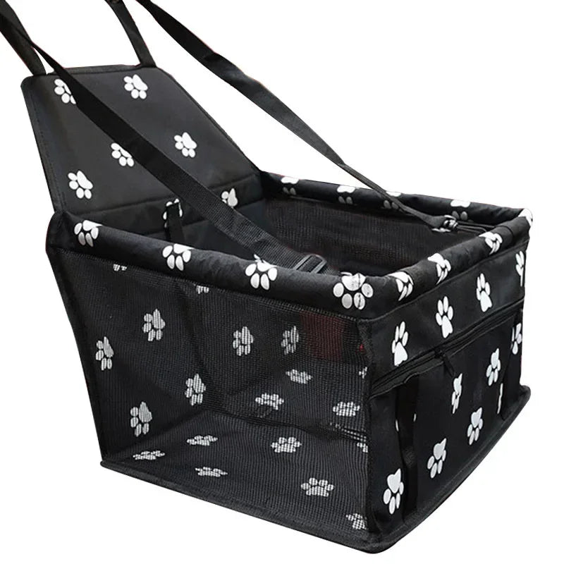 Premium Padded Pet Car Booster Seat | Secure Dog Travel Bed