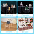 Premium Tiered Acrylic Display Stand | Clear Multi-Layer Organizer