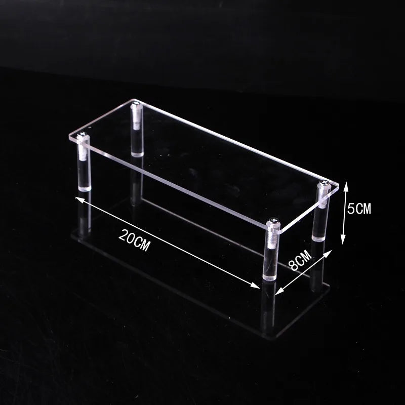 Premium Tiered Acrylic Display Stand | Clear Multi-Layer Organizer