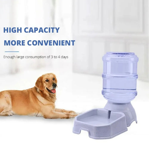 3.8L Gravity Pet Automatic Feeder & Waterer Set